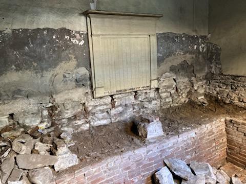 Middle Fireplace