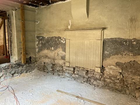 Middle Fireplace Filled