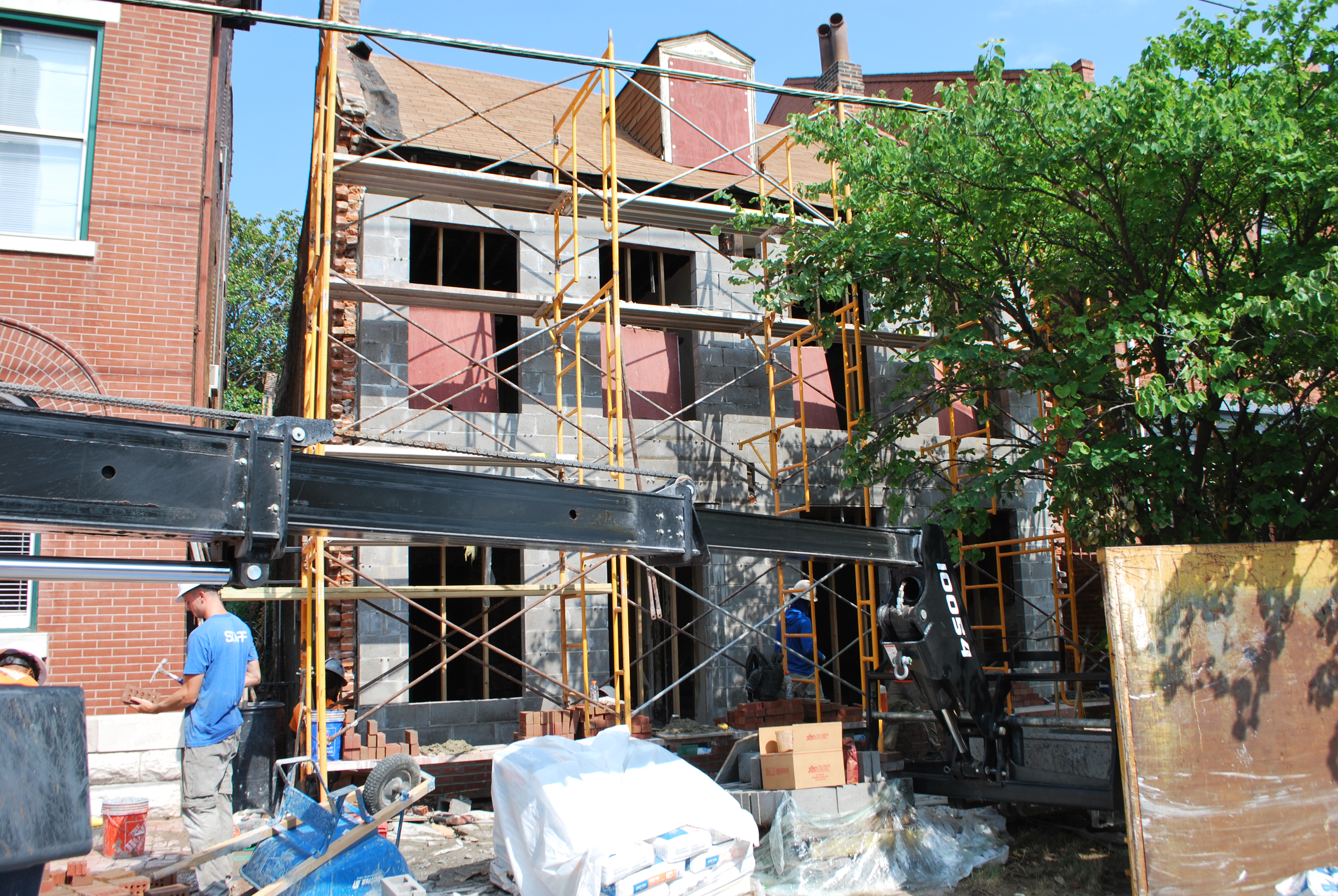 facade masonry