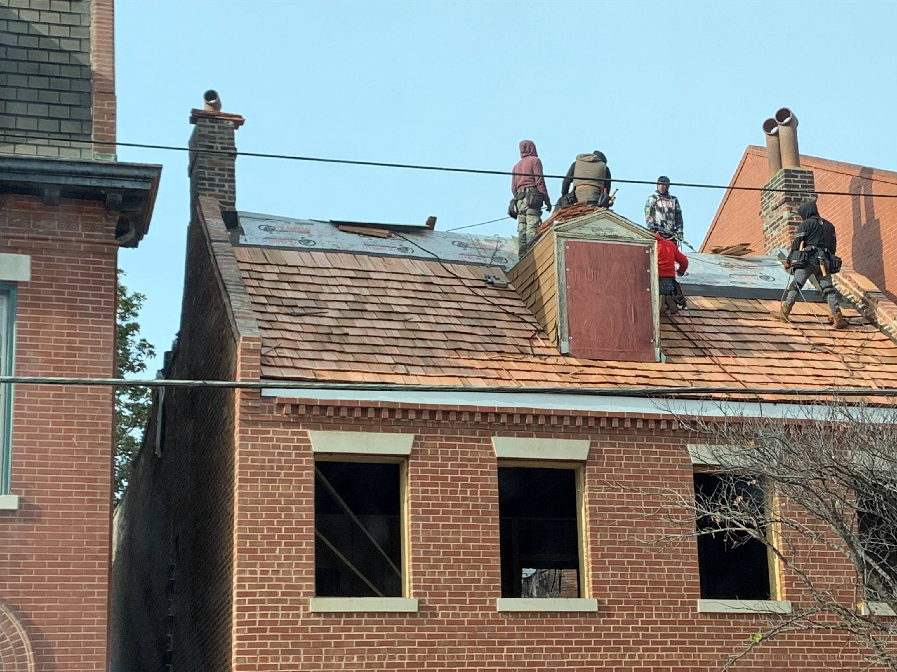 new cedar roof